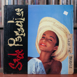 Sade - Paradise - 12" Single - Rare PROMO - 1988 Epic, VG/VG+ w/Shrink